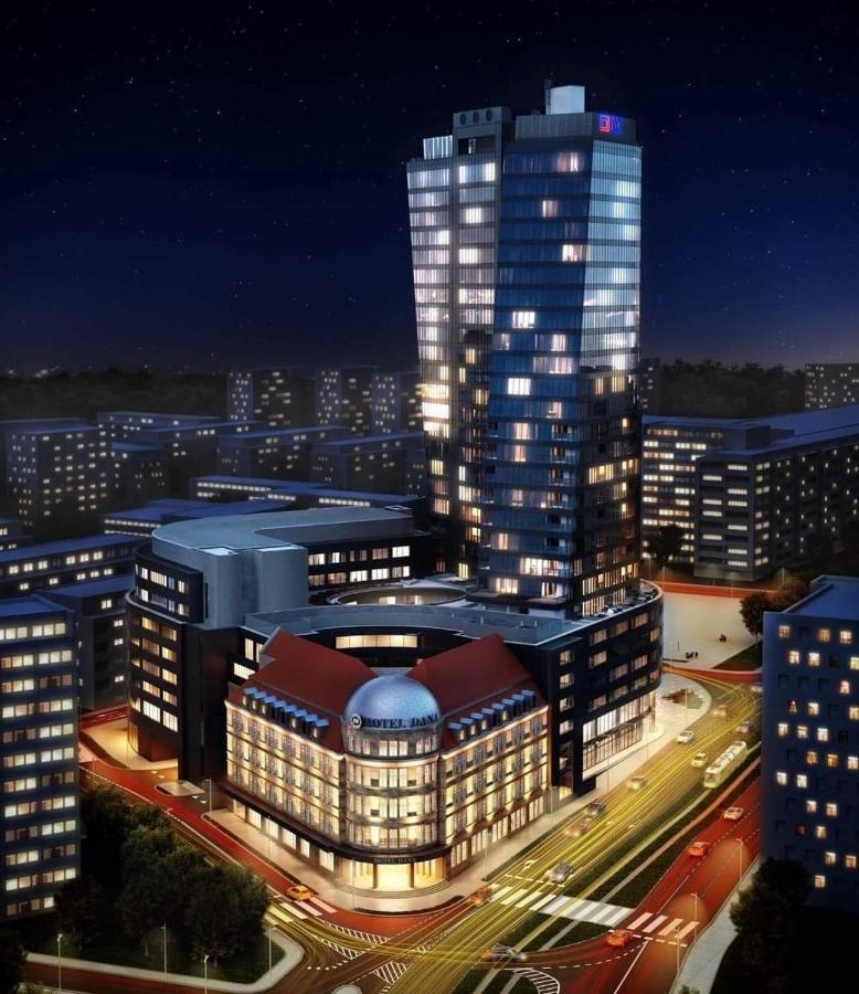 Hanza Tower De Lux Apartament 슈체친 외부 사진