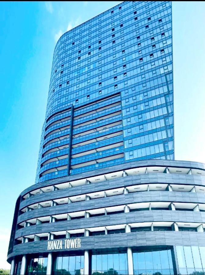 Hanza Tower De Lux Apartament 슈체친 외부 사진